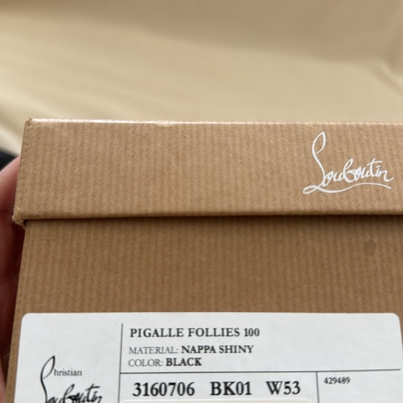 Christian Louboutin Pigalle Black Heels - Picture 11 of 11